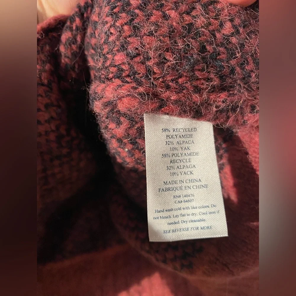 NWT Faherty Saturday Pullover Sweater size M